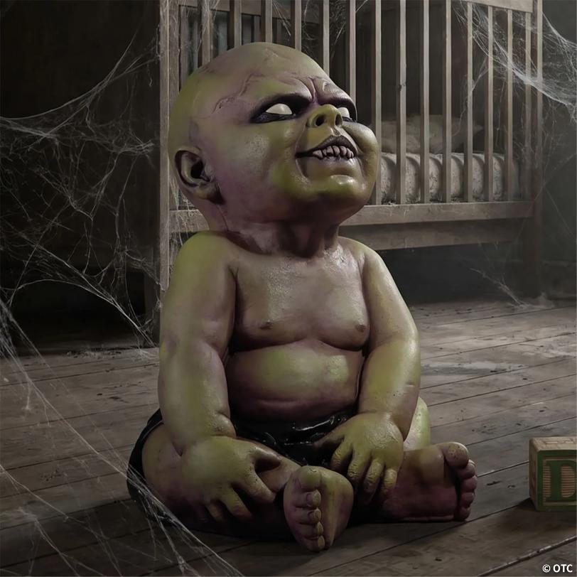 16" Zombie Baby Decoration