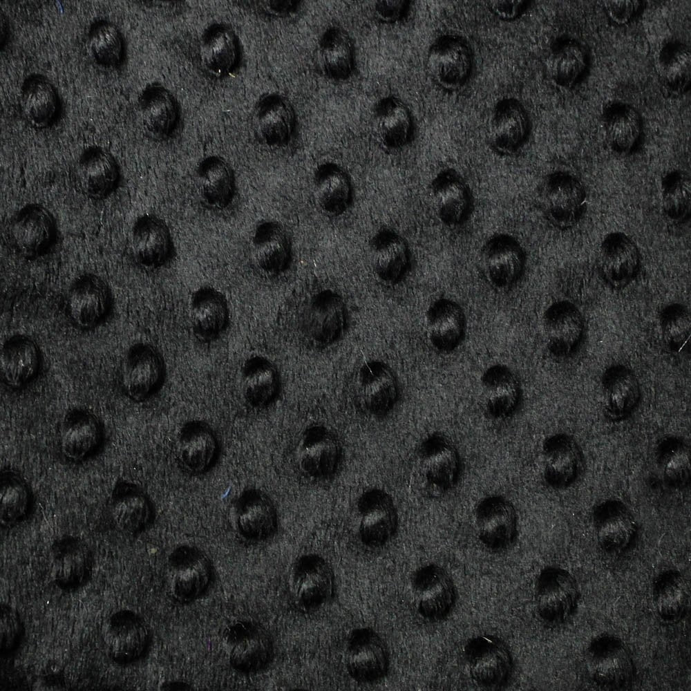 Minky Dimple Dot Faux Fur Fabric - 100 Percent Polyester, Embossed Dimple Dot, 60" Width (1 Yard)