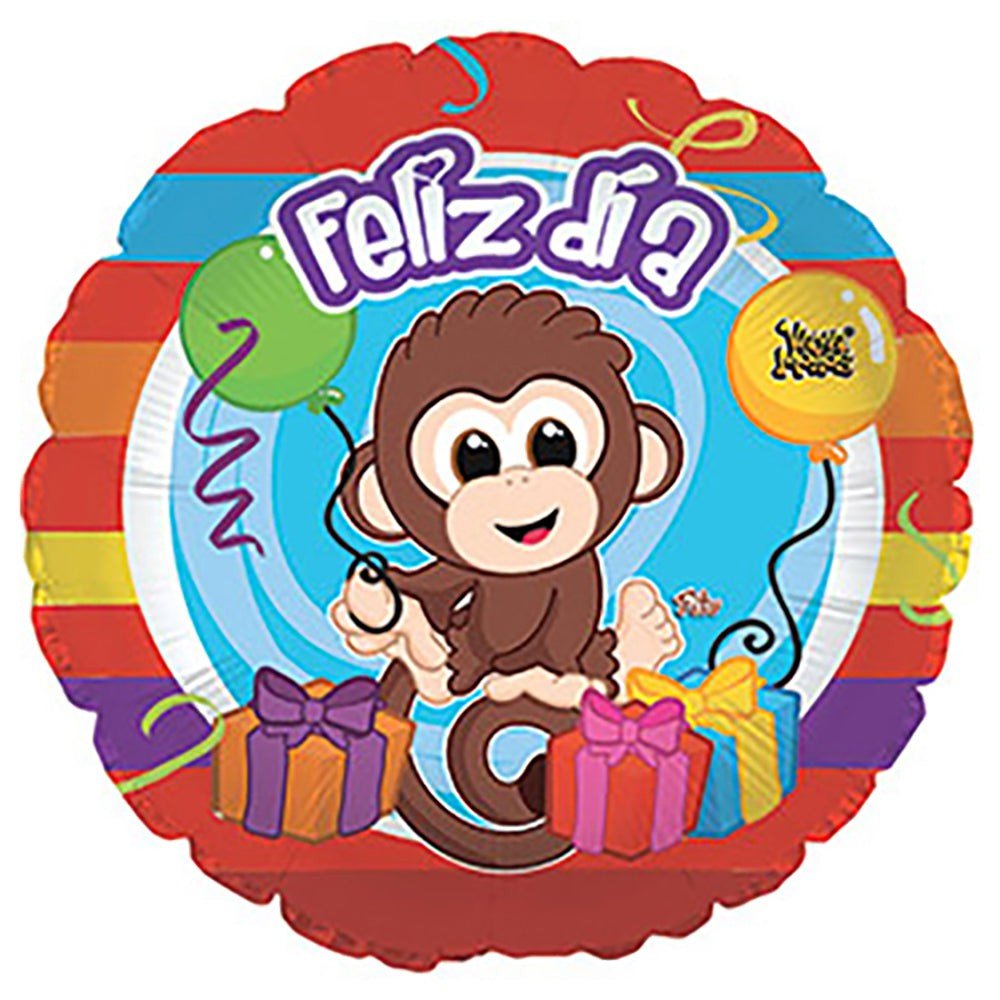 Foil Balloon Feliz Dia 17 Inch
