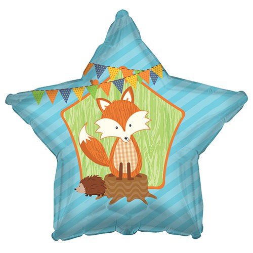 Forest Fox Foil Balloon