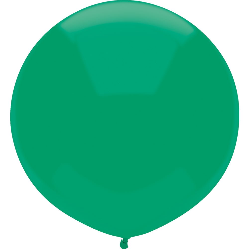 Latex Balloons 17 Inch Green