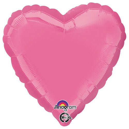 Foil Heart Balloon Rose
