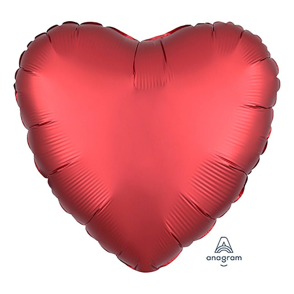 Heart Foil Balloon Sangria