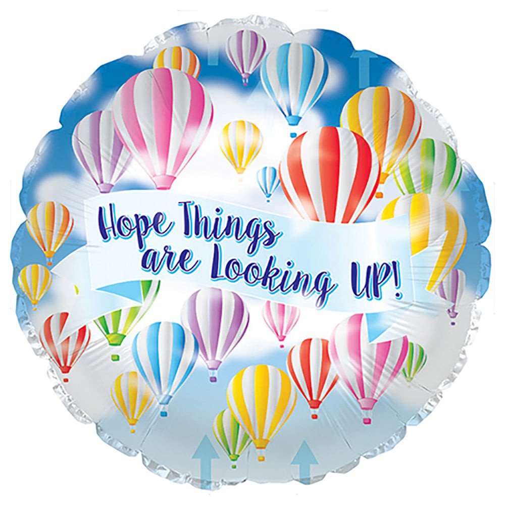 17 Inch Hope Looking Up! Foil Balloon