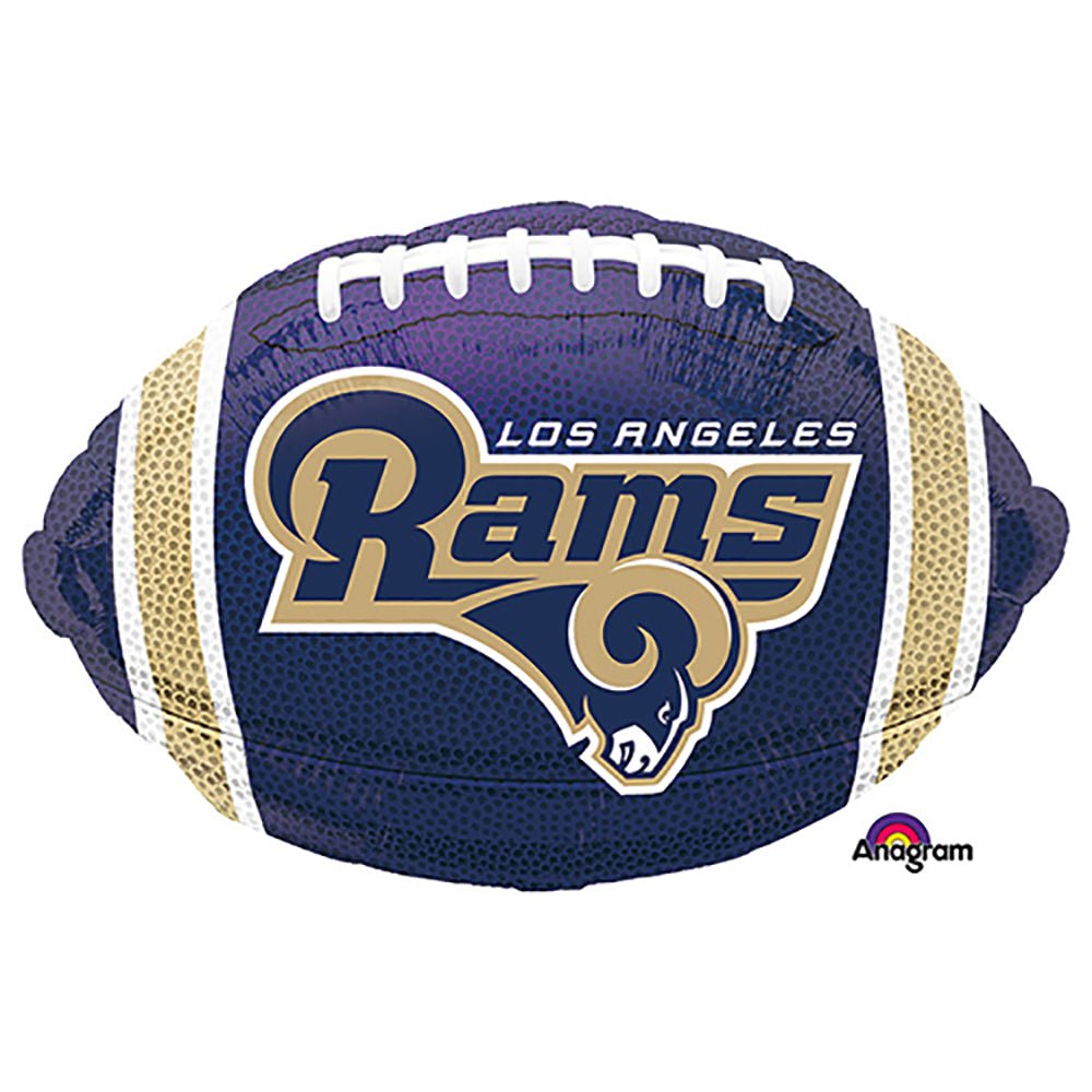 Foil Balloon Los Angeles Rams Team Colors