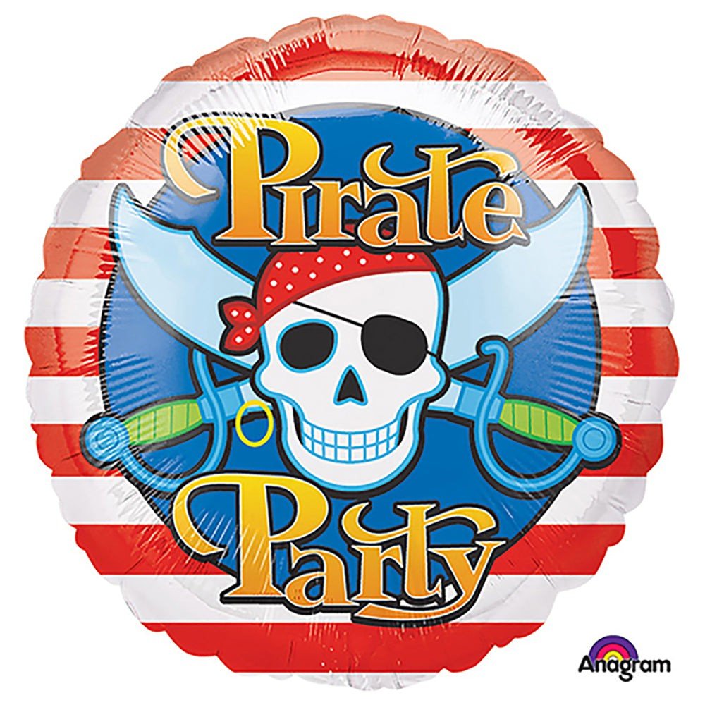 Pirate Party Foil Balloon