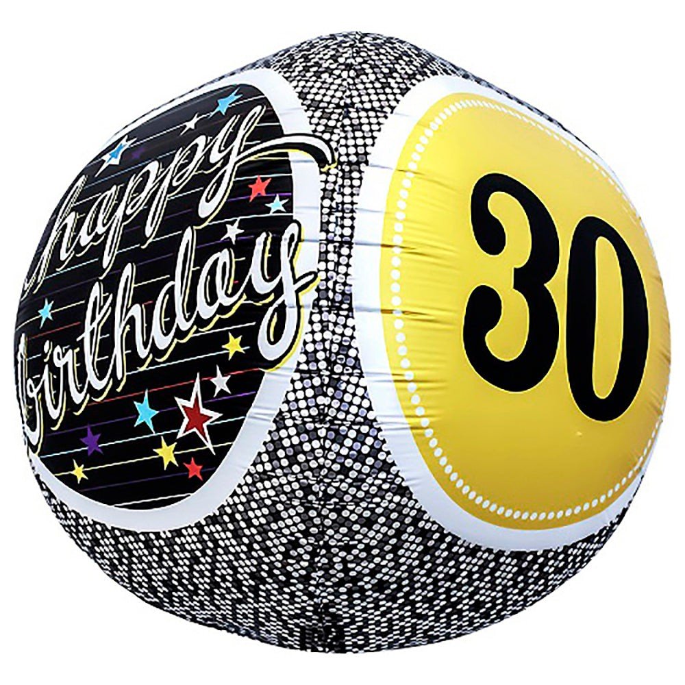 30th Birthday Milestone Foil Balloon