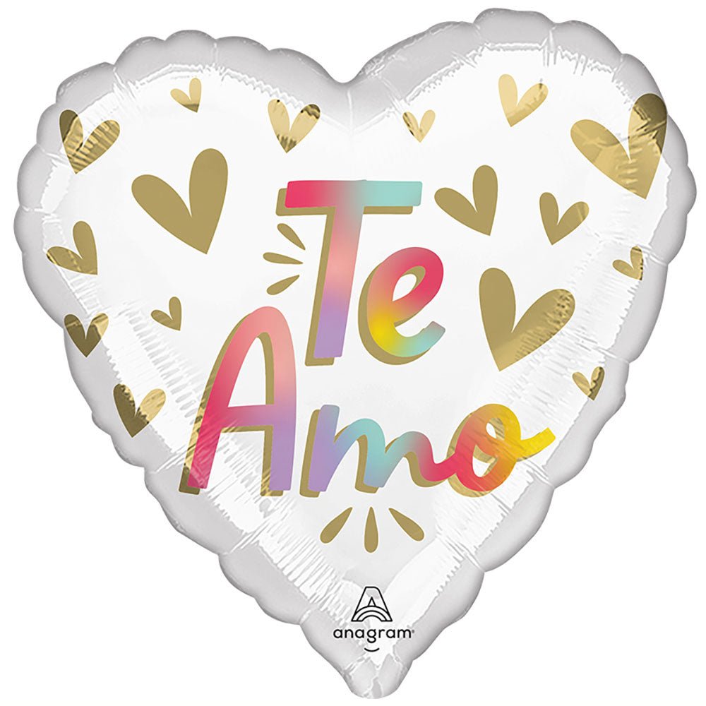 Foil Balloon 17 Inch Te Amo Diffused Ombre