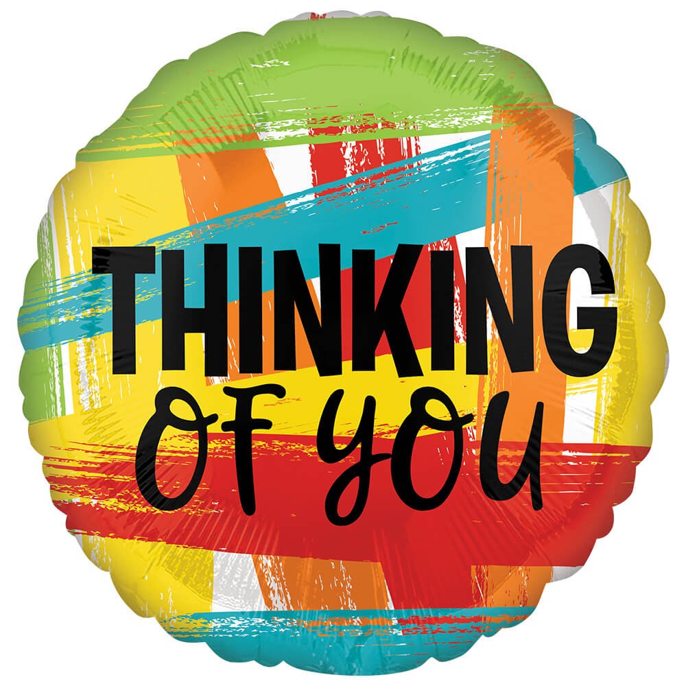 Foil Balloon Thinking of You 17 Inch