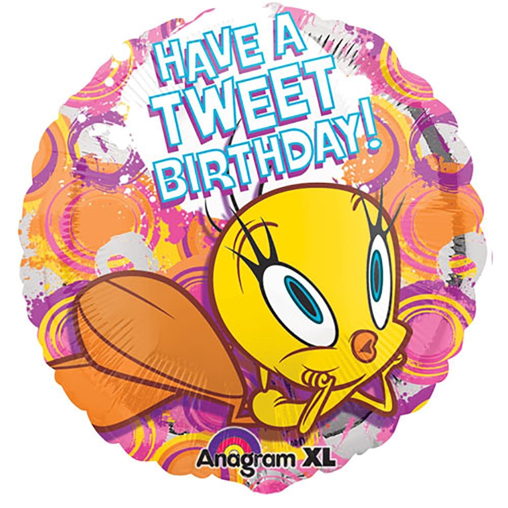 Tweety Happy Birthday Foil Balloon