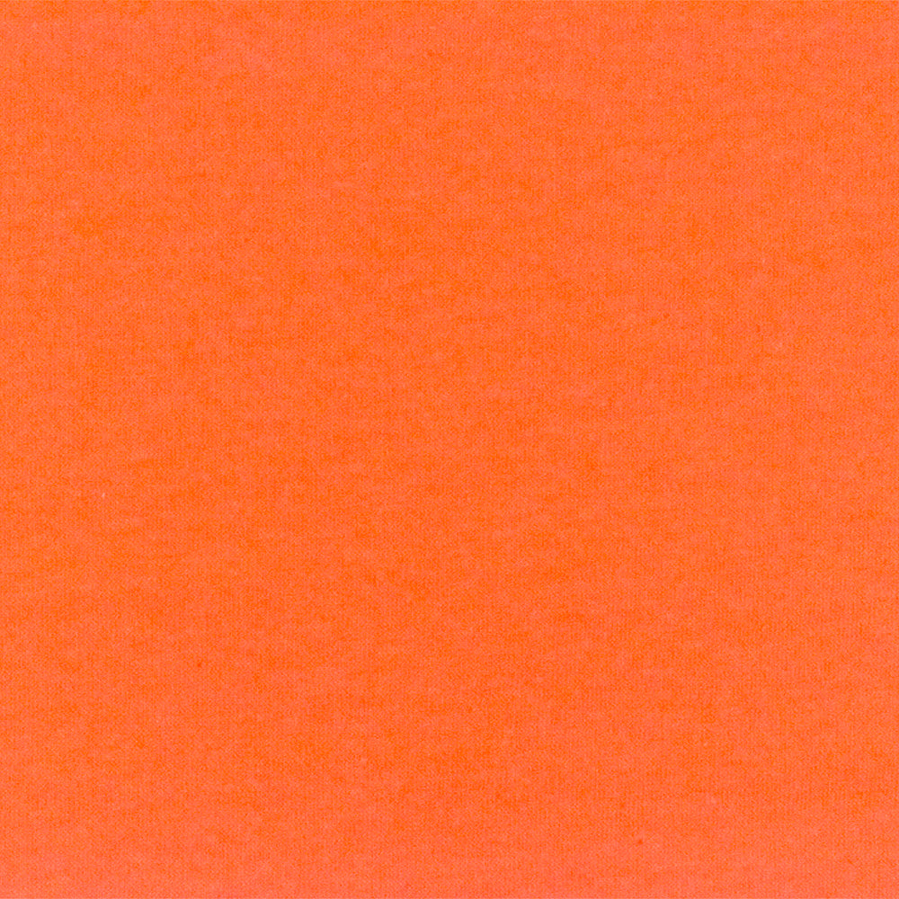 1 Yard Simple Orange Solid Stretch Cotton Jersey Knit Fabric 61 Inches Wide