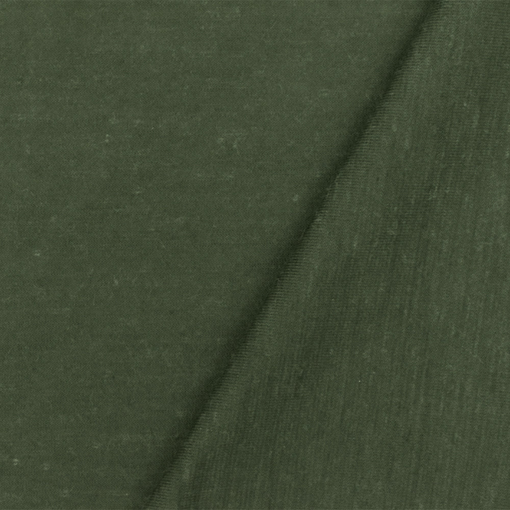 1 Yard Sage Green Solid Stretch Polyester Jersey Knit Fabric 63 Inches Wide