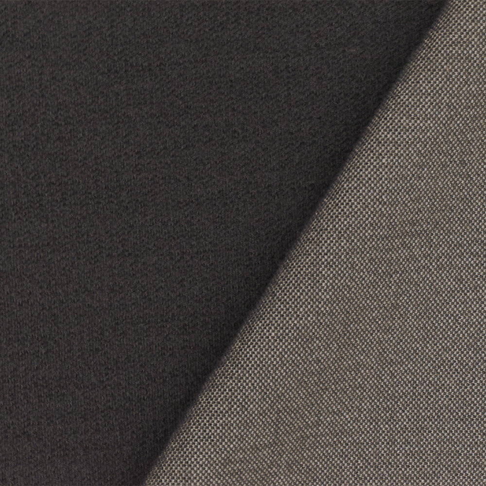 1 Yard Shadow Gray Textured Stretch Double Knit Fabric 56 Inches Wide