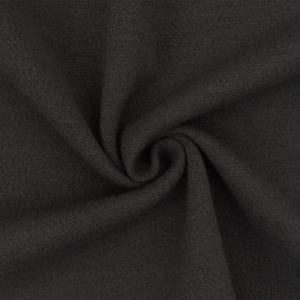 1 Yard Shadow Gray Textured Stretch Double Knit Fabric 56 Inches Wide