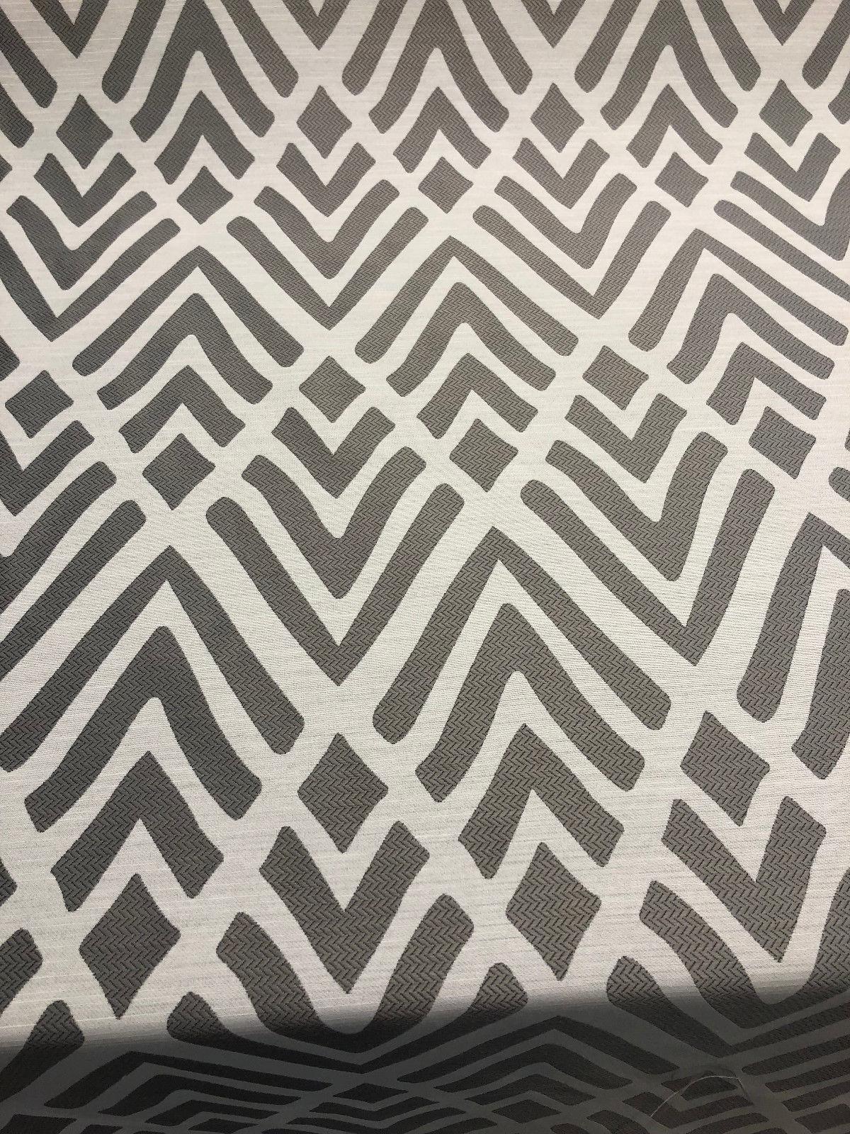 Osmo Diamond Argyle Silver Crown Jacquard Polyester Fabric - Silver Diamond Argyle Jacquard, 60" Width, 7.75" Horizontal Repeat, 11" Vertical Repeat (1 Yard)