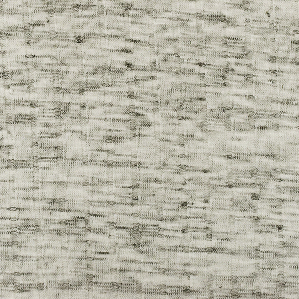 1 Yard Nature Ivory Gray Black Slub Stretch 8x3 Rib Knit Fabric 56 Inches Wide