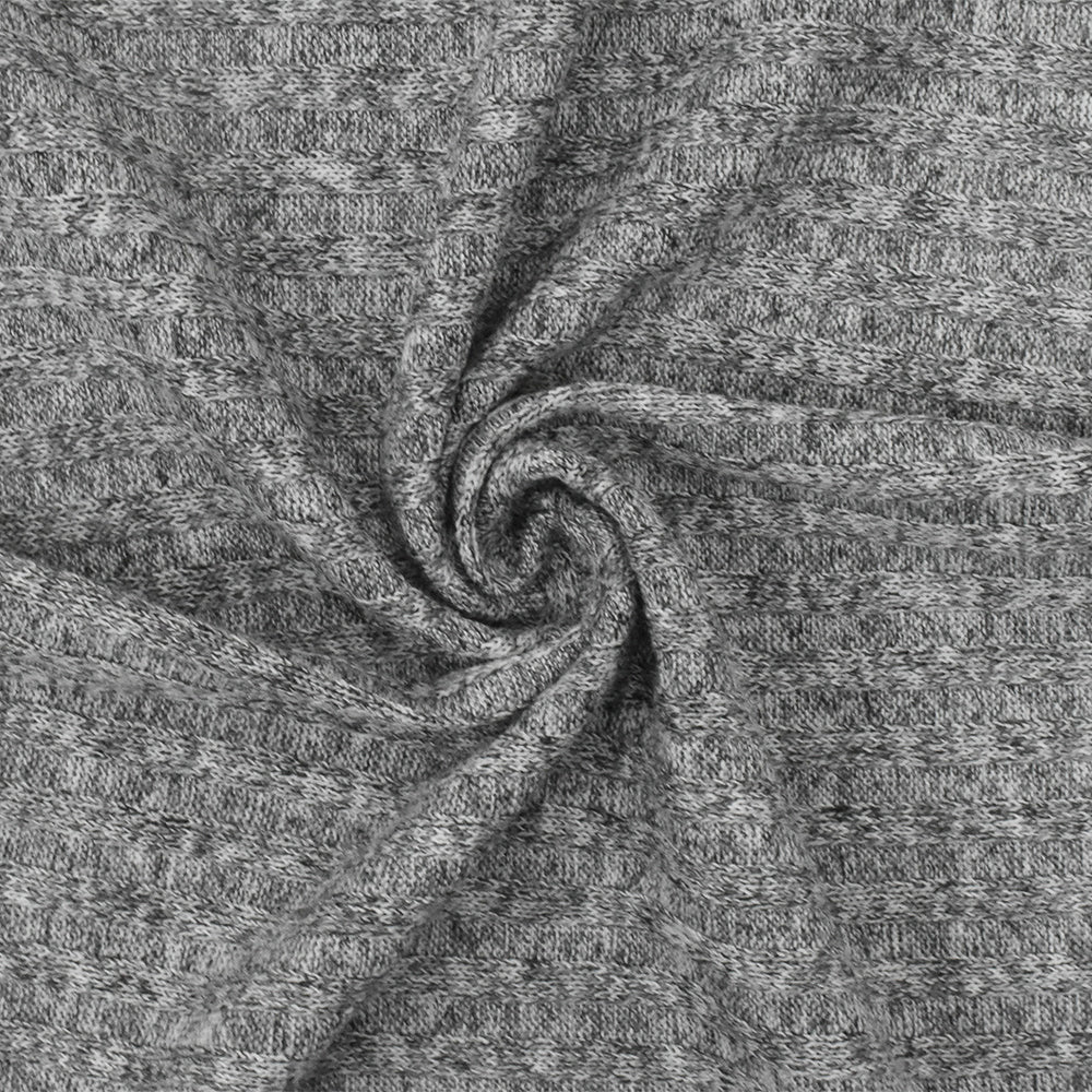 1 Yard Navy Blue, Black & White Jersey Knit, Soft Stretch Fabric for Apparel, 55" Wide