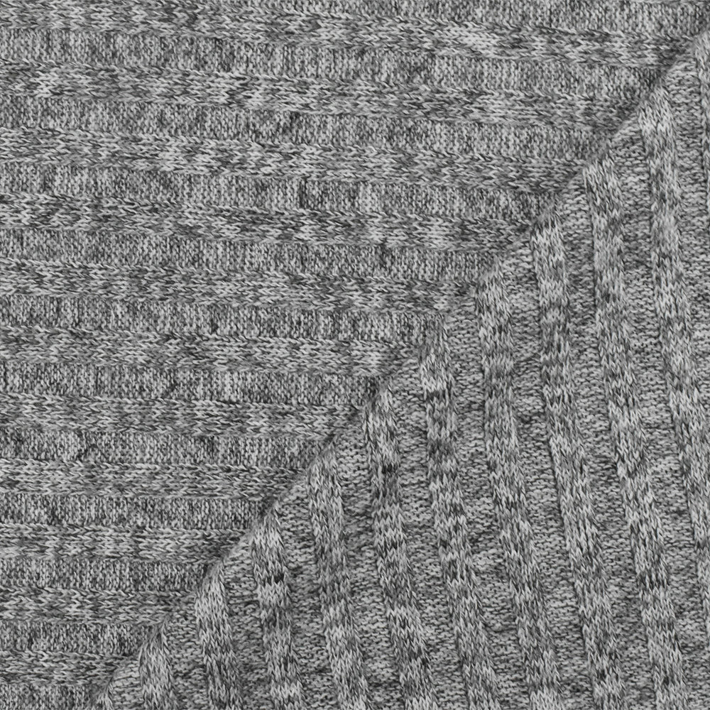 1 Yard Navy Blue, Black & White Jersey Knit, Soft Stretch Fabric for Apparel, 55" Wide