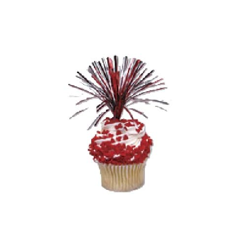 Oasis Supply, USA Cake Decorating Bundle - Includes 24 Firewwork Food Picks, 12 USA! Food Flag Picks, & 4oz Edible Red, White, & Blue Sprinkle