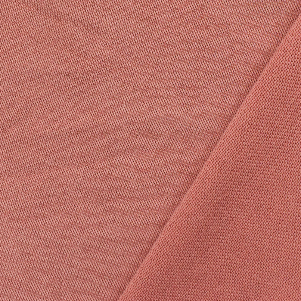 ১ গজ গোলাপী স্ট্রেচ জার্সি নিট, পোশাকের জন্য নরম ম্যাট পলিয়েস্টার স্প্যানডেক্স ফ্যাব্রিক, ৫৮" চওড়া