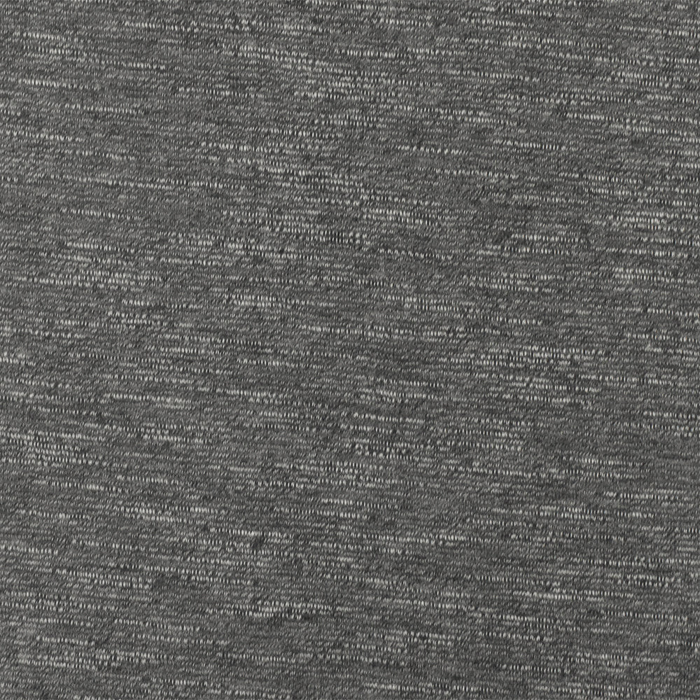 1 Yard Dusty Gray & White Slub Knit Lightweight Jersey with Horizontal Stretch, 67 Inches Width