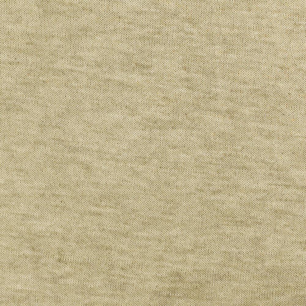 1 Yard Antique Yellow, Beige & Multi Stretch Cotton Jersey Knit Fabric, 60" Wide