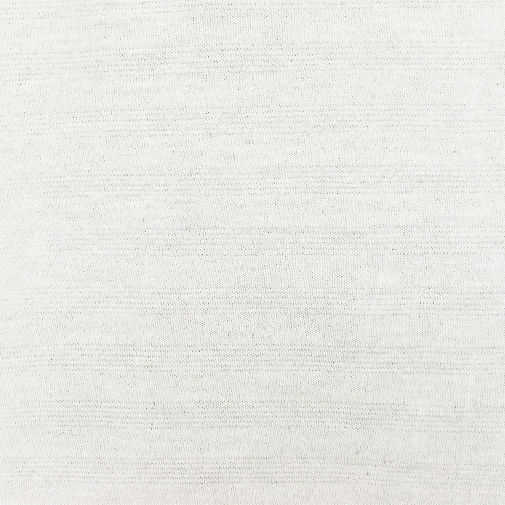1 Yard of Misty Ivory Striped Knit Bias Stretch Polyester Jersey for Activewear, 53" Width