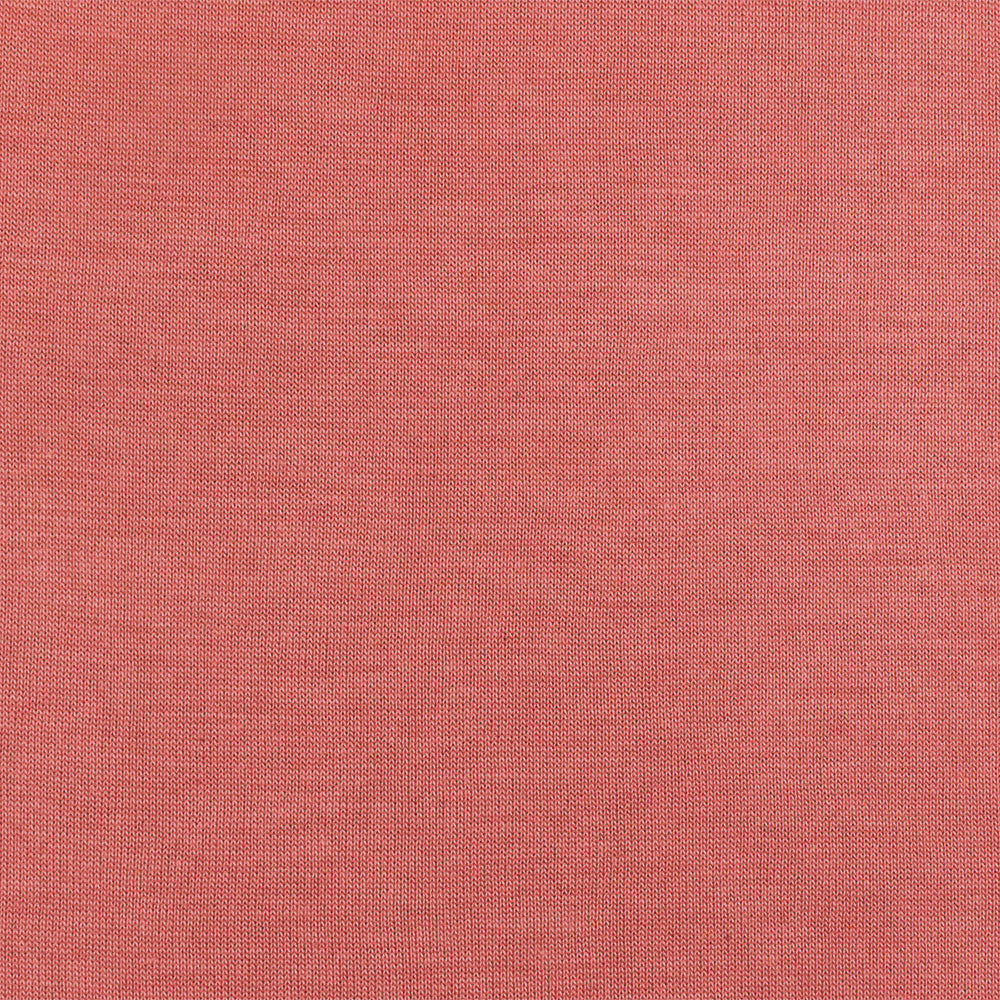 1 Yard of Modern Beach Pink Stretch Knit of Soft Hand, Very Good Drape, 60" Wide