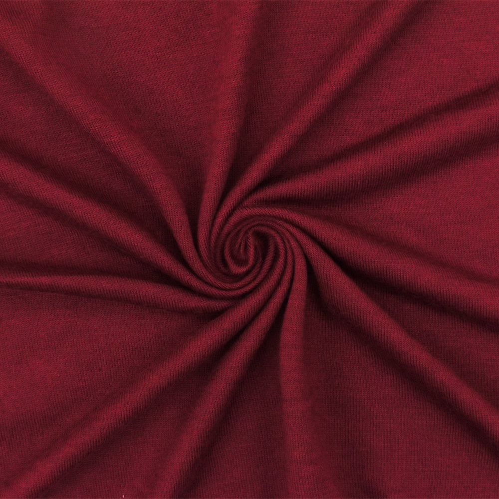 1 Yard Red Stretch Rayon Jersey Knit Fabric for Dresses Overlays and Blouses 60 Inches Width