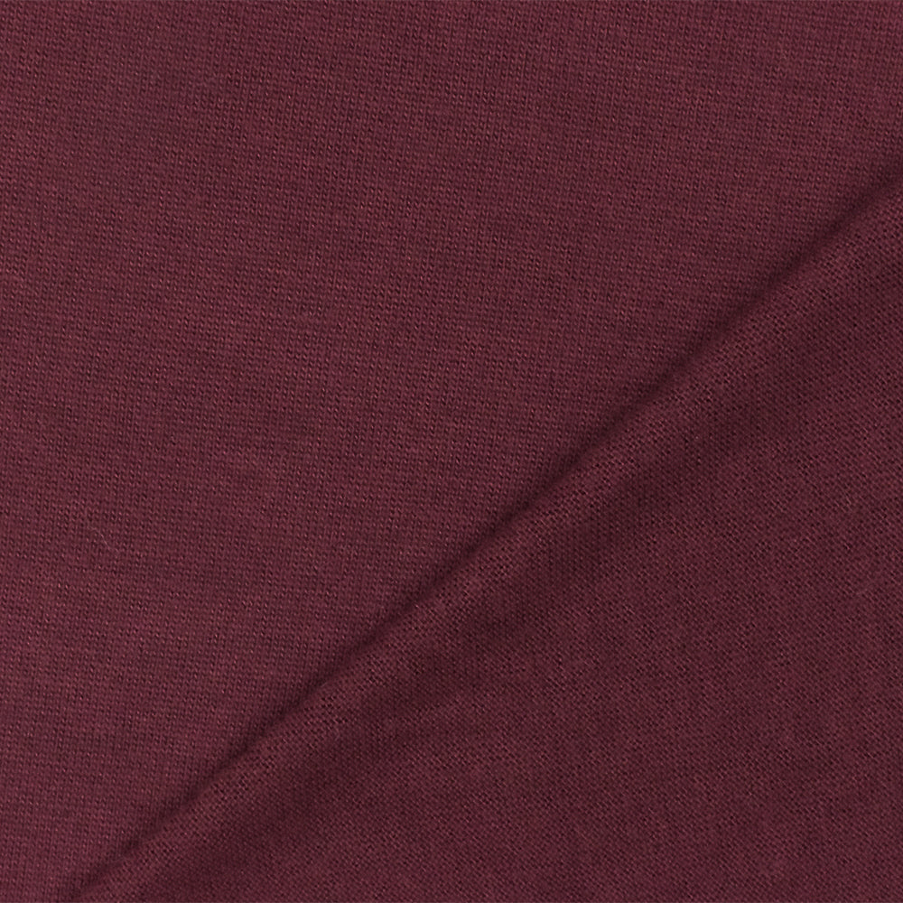 1 Yard Winery Red Stretch Rayon Jersey Knit Fabric for Dresses Blouses and Overlays 60 Inches Width