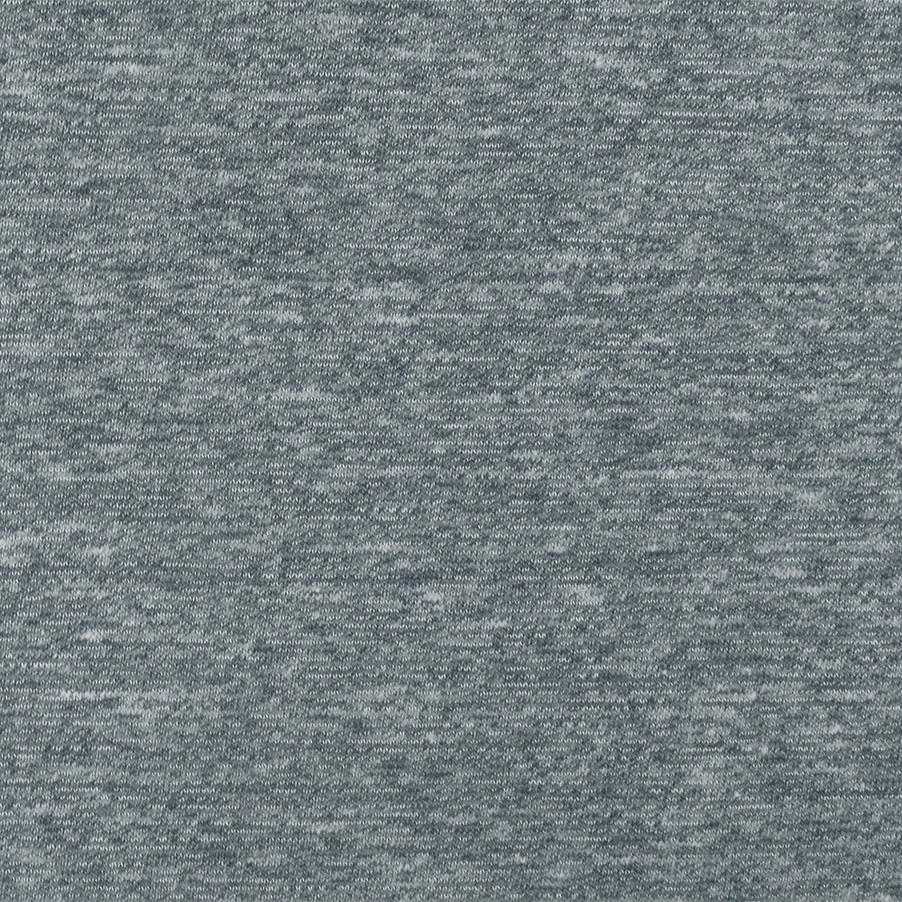 1 Yard Space Gray White Slub Stretch Jersey Knit Fabric 60 Inches