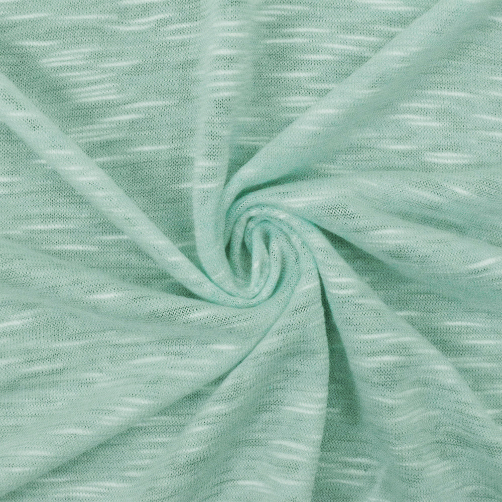 1 Yard Black Vintage Ivory Striped Stretch Rayon Jersey Knit Fabric 58 Inches