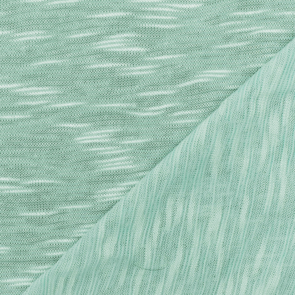 1 Yard Black Vintage Ivory Striped Stretch Rayon Jersey Knit Fabric 58 Inches