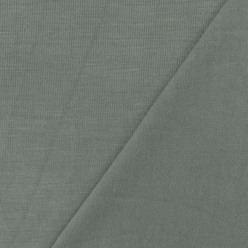 1 Yard Galaxy Gray Bamboo Jersey Knit Fabric Spandex Blend Stretchy Matte 58 Inches