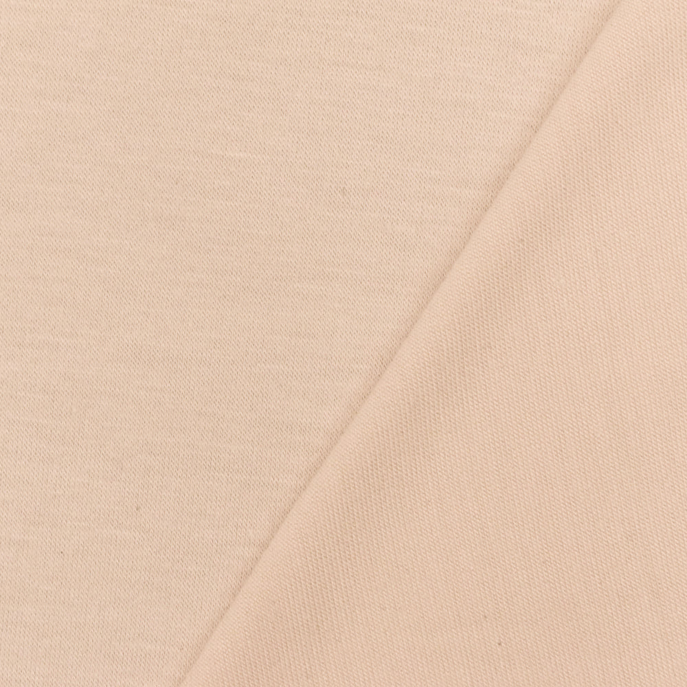 1 Yard Light Peach Stretch Bamboo Jersey Knit Fabric Spandex Blend 58 Inches