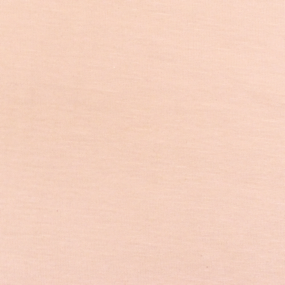 1 Yard Light Peach Stretch Bamboo Jersey Knit Fabric Spandex Blend 58 Inches
