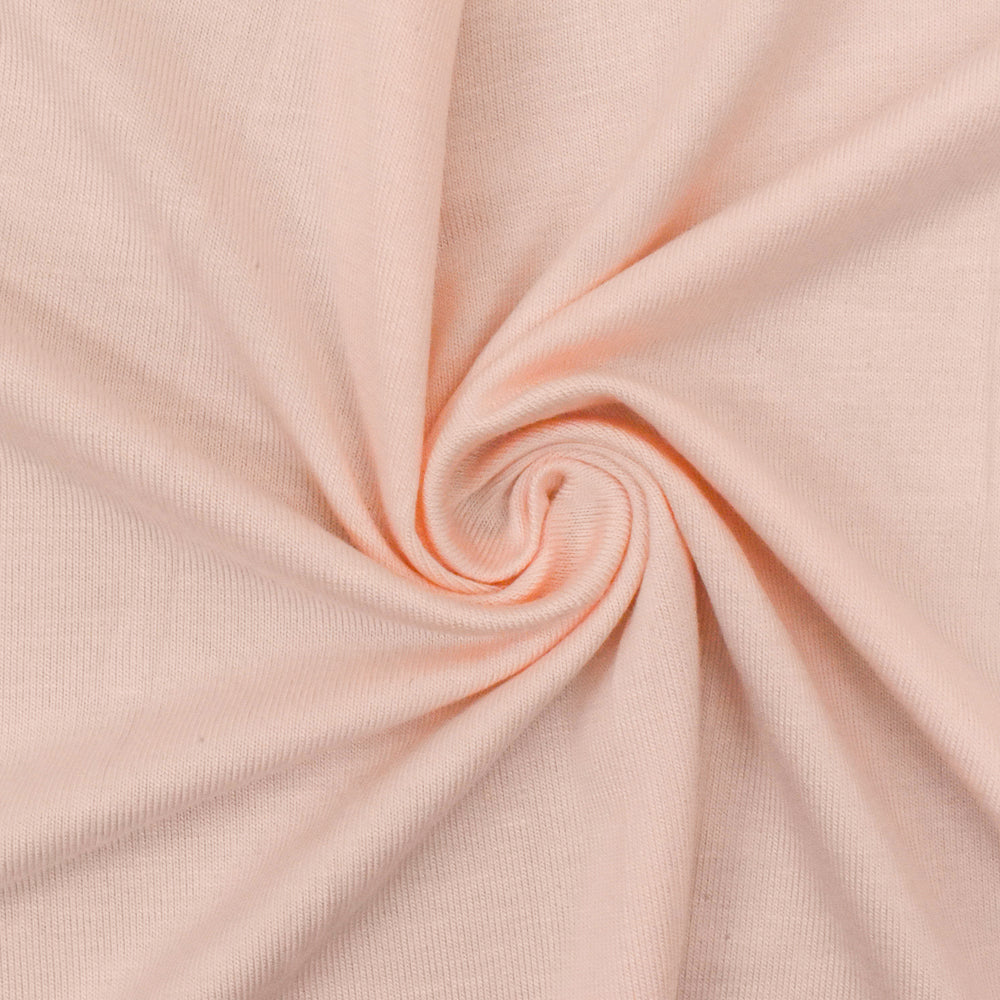 1 Yard Light Pink Spandex Rayon Modal Jersey Knit Fabric For Dresses And Blouses 58 Inches Width
