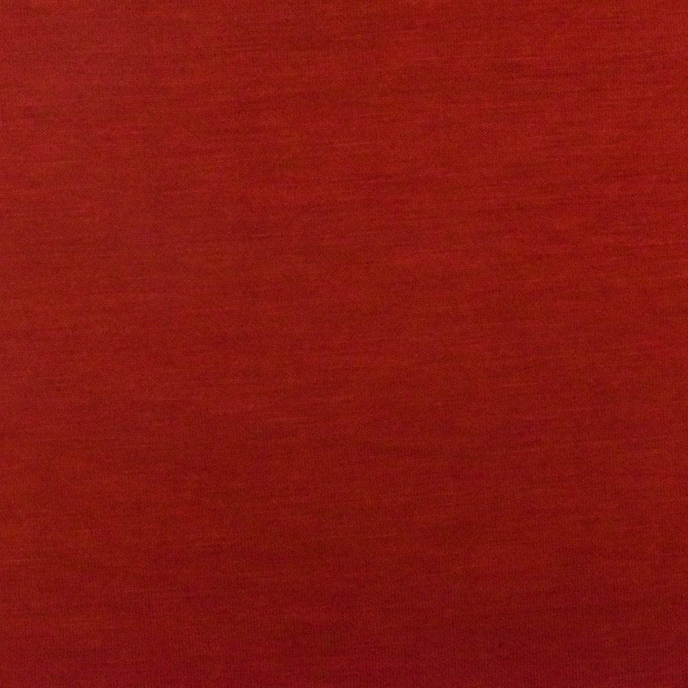 1 Yard Red Orange Spandex Rayon Modal Jersey Knit Fabric For Blouses And Activewear 59 Inches Width
