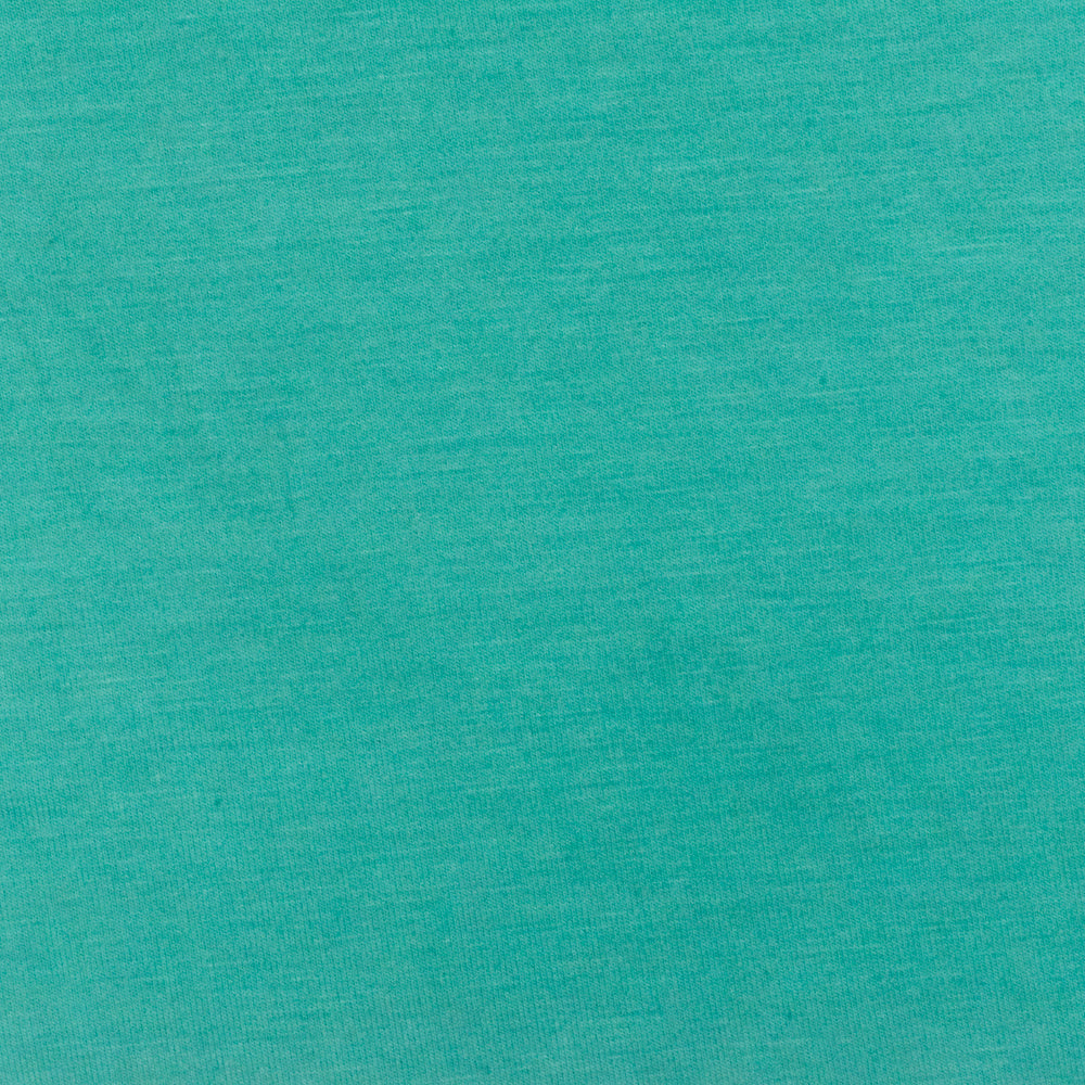 1 Yard Coral Teal Spandex Rayon Modal Jersey Knit Fabric For Blouses And Activewear 58 Inches Width