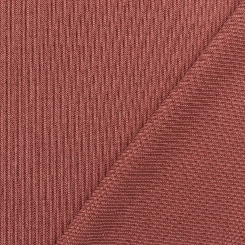1 Yard Blush Pink Spandex Poly Rayon Rib Knit Fabric For Blouses And Dresses 60 Inches Width