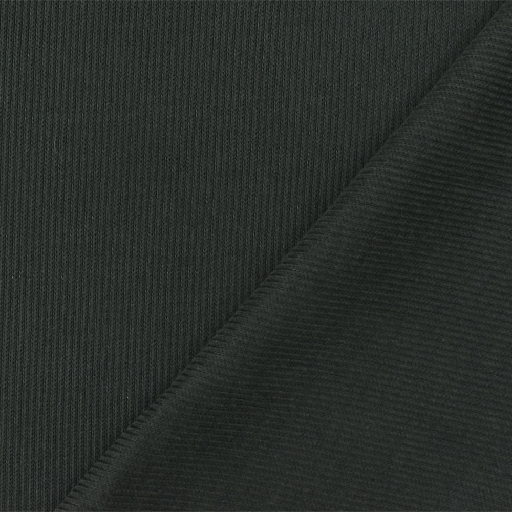 1 Yard Charcoal Gray Spandex Poly Rayon Rib Knit Fabric For Activewear And Blouses 57 Inches Width
