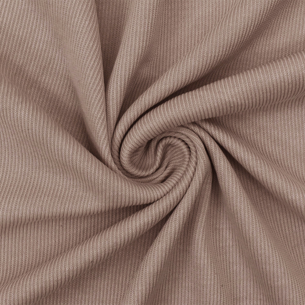 1 Yard Sand Pink Spandex Poly Rayon Rib Knit Fabric For Dresses And Blouses 59 Inches Width