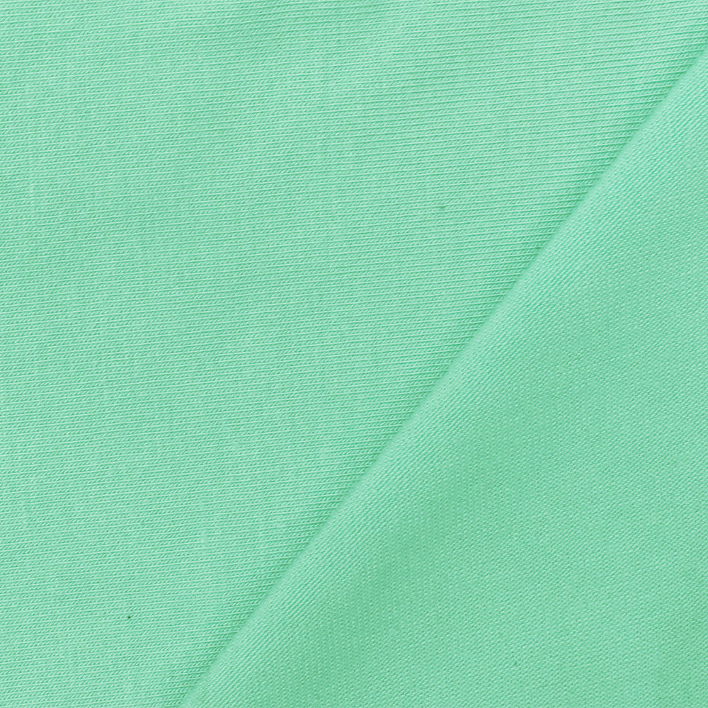 1 Yard Mint Green Super Modal Rayon Spandex Jersey Knit Fabric For Dresses And Basic Tees 59 Inches Width
