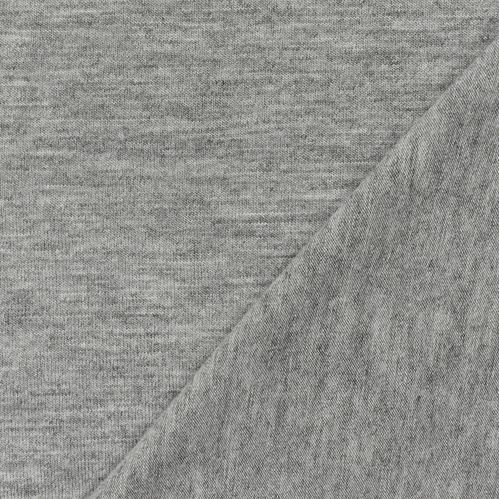 1 Yard Light Heather Gray Super Modal Rayon Spandex Jersey Knit Fabric For Dresses And Activewear 59 Inches Width