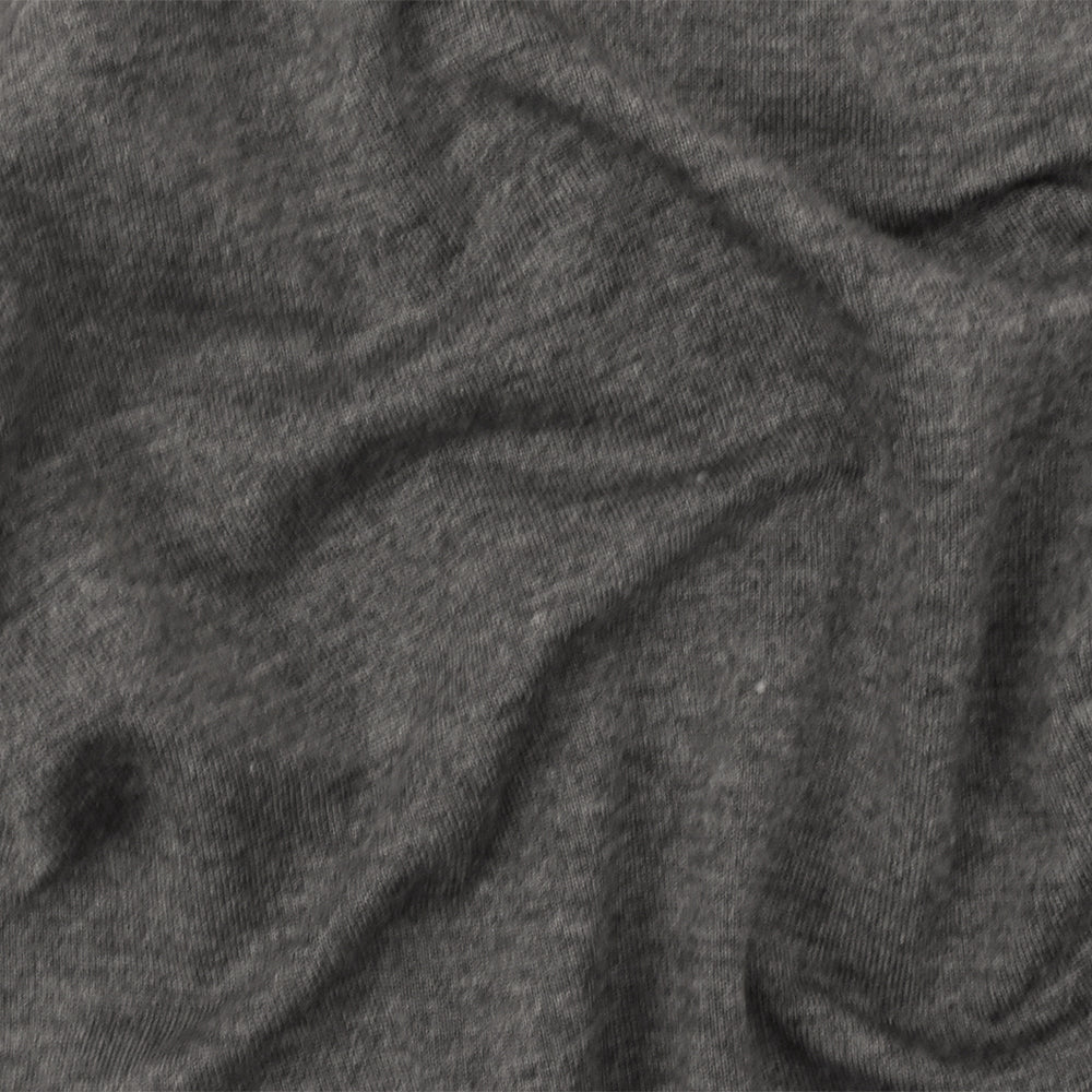1 Yard Dark Heather Gray Super Modal Rayon Spandex Jersey Knit Fabric For Blouses And Activewear 59 Inches Width