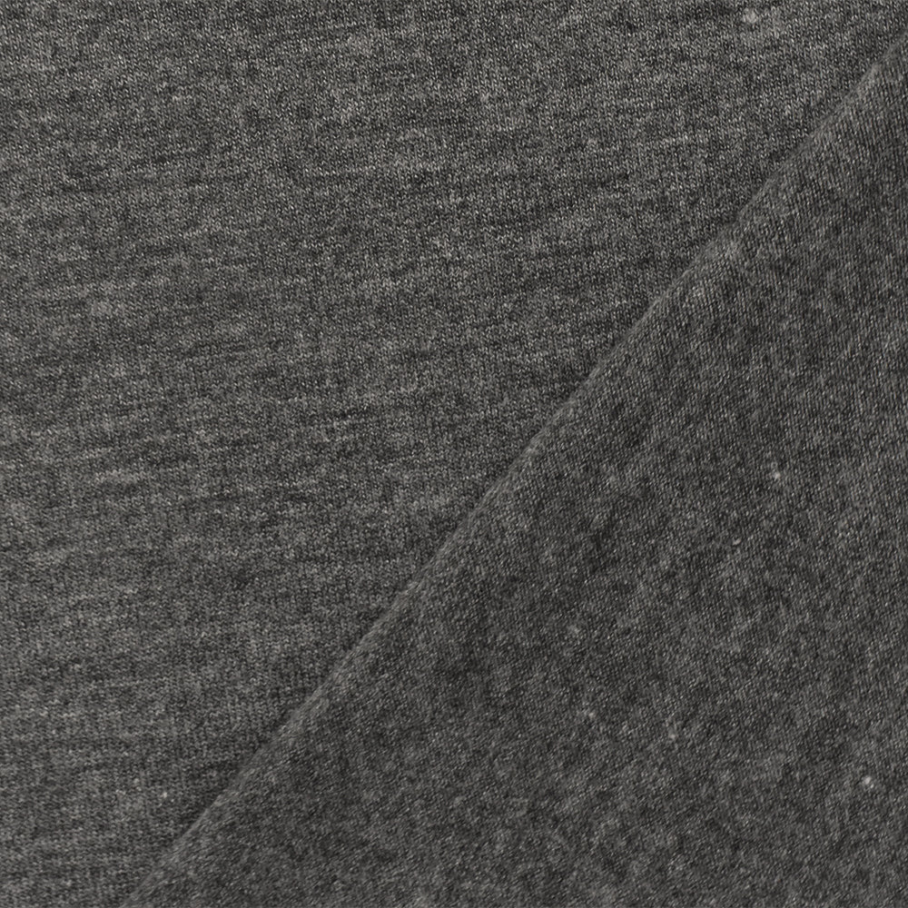1 Yard Dark Heather Gray Super Modal Rayon Spandex Jersey Knit Fabric For Blouses And Activewear 59 Inches Width