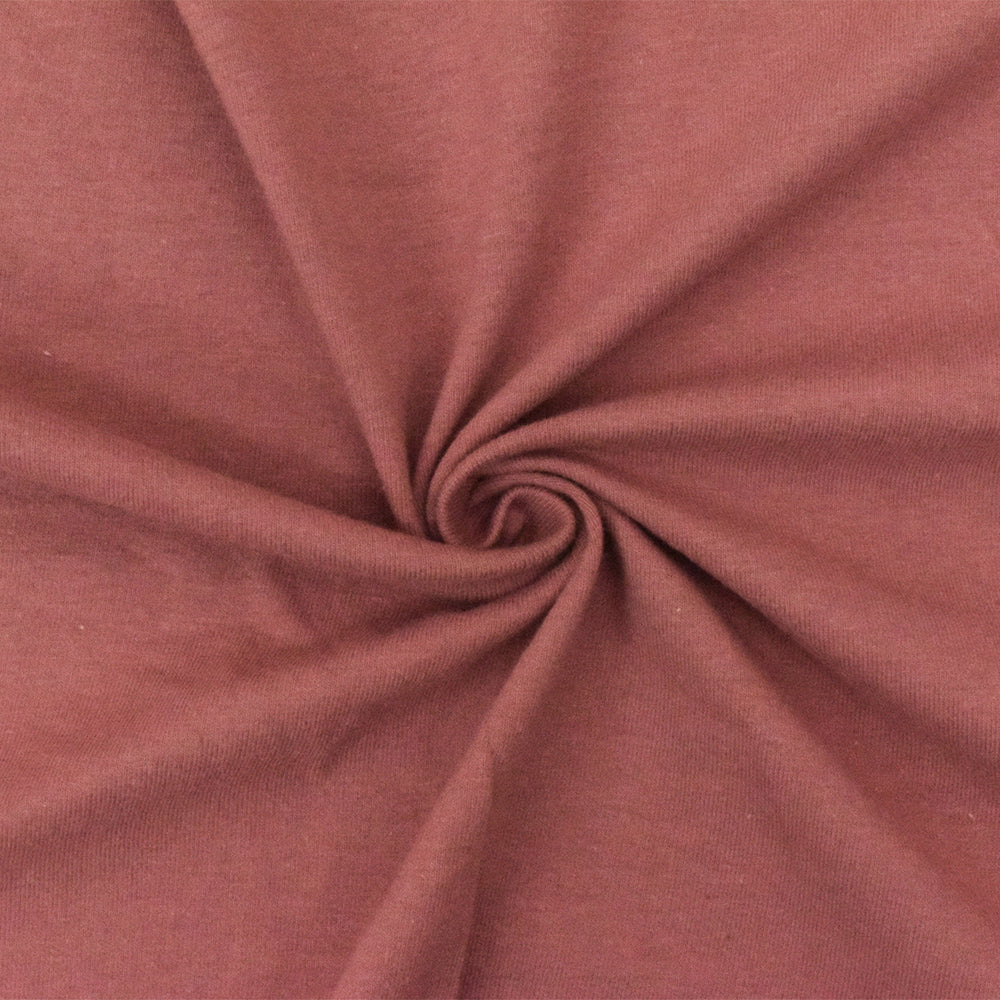 1 Yard Red Solid Stretch Cotton Spandex Jersey Knit Fabric 61" Width