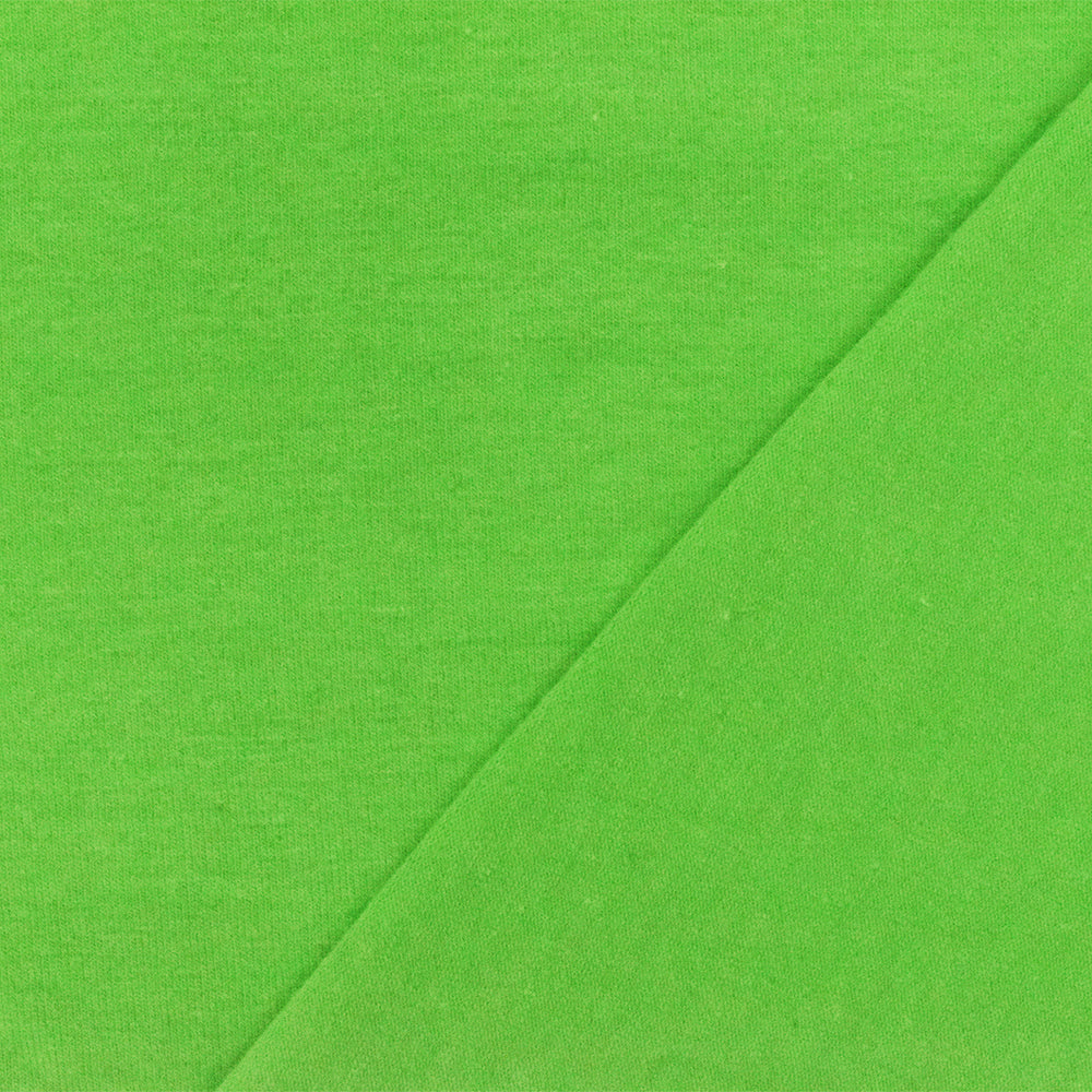 1 Yard Green Solid Stretch Cotton Spandex Jersey Knit Fabric, Creates Fashion And Performance Garments 60" Width