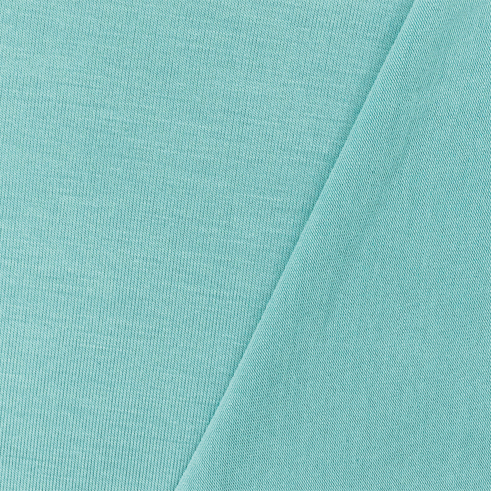 1 Yard Pastel Teal Solid Stretch Rayon Spandex Jersey Knit Fabric Lightweight Opaque Fabric Providing Very Good Drape 61" Width