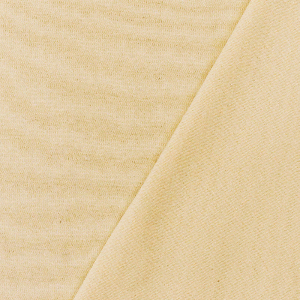1 Yard Beige Solid Stretch Cotton Spandex Jersey Knit Fabric,Good Drape and a Matte Finish 61" Width